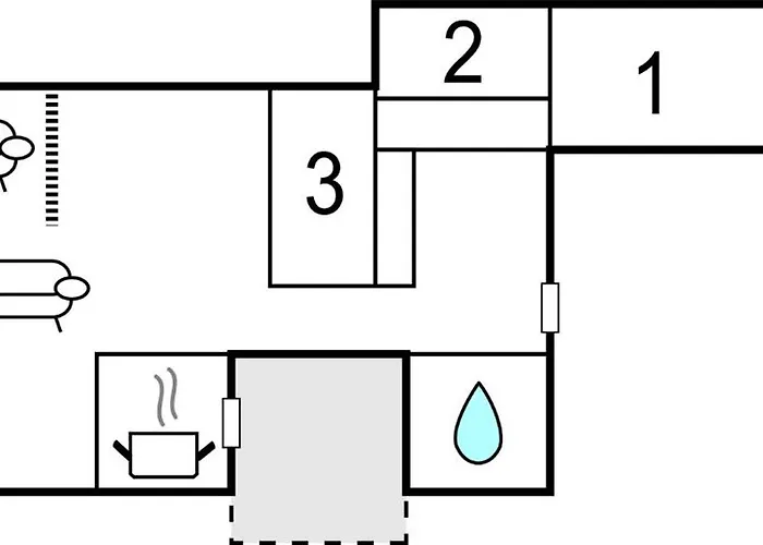 Three-bedroom In 尤尔斯明讷